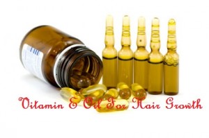 Vitamin E oil for hair growth