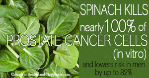 Spinach for cancer