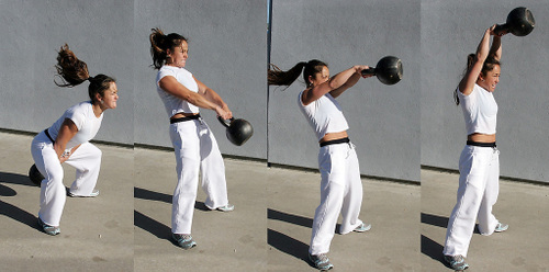 Kettlebell swings