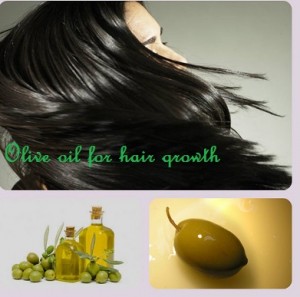 Olive oil for hair