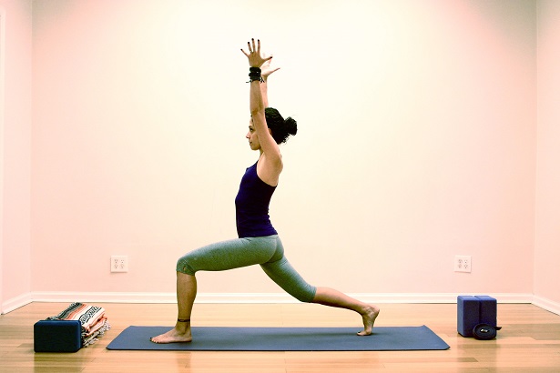 Virabhadrasana I - High Lunge - Variation